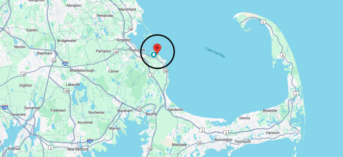 Pilgrim Regional Office Map