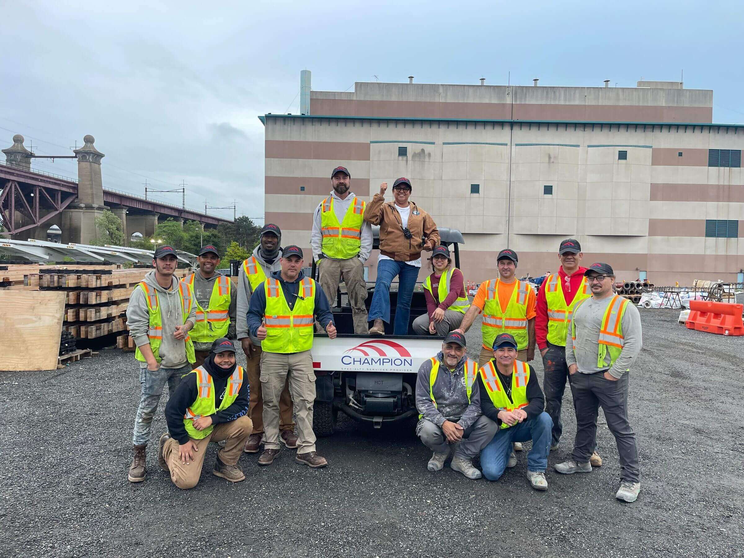 Wards Island Digester Tanks