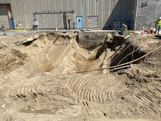 Underground Tank Removal at Pilgrim Nuclear Station