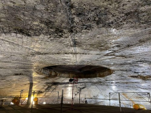 Wards Island Digester Tanks